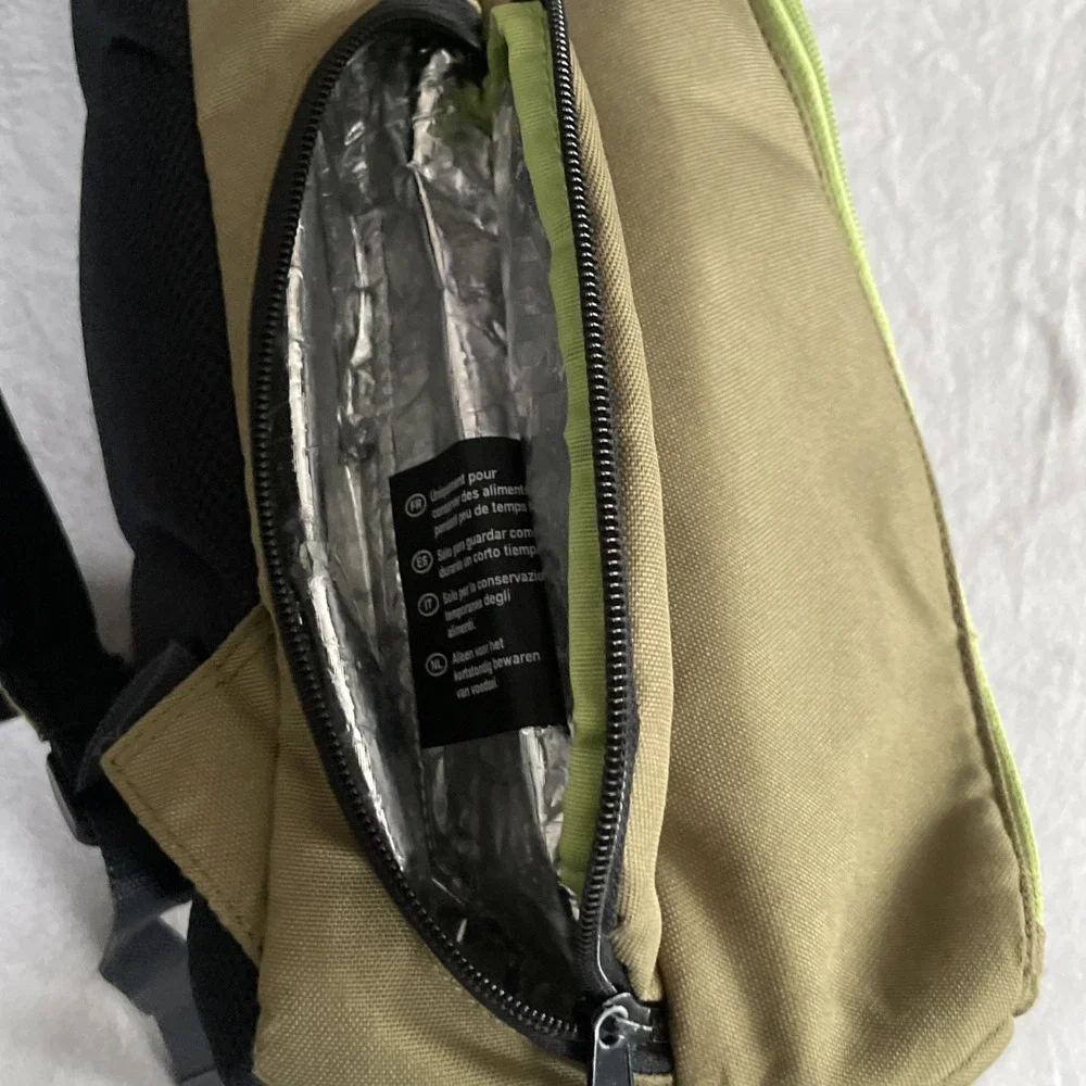 Baby Bjorn‎ Active Diaper Bag Backpack Insulated Pockets Padded Strap Green